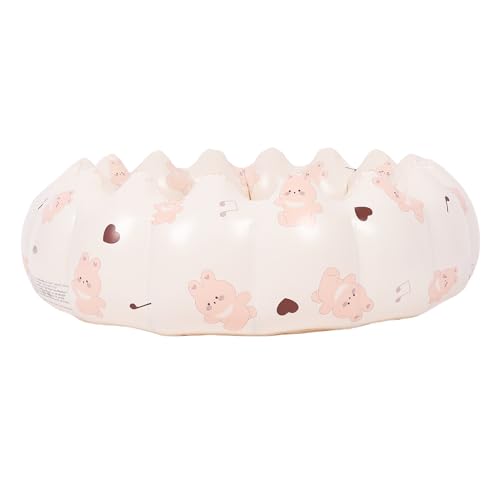 ACOGEDO Kleine Aufblasbare Pool -Premium -verdickte PVC -Kleinkinder Ball Grube Spaß Im Freien Im Freien Im Freien Im Freien (Hase) von ACOGEDO