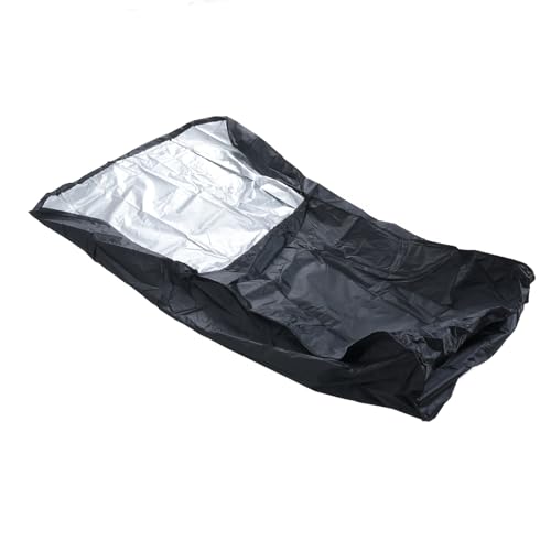 ACOGEDO Mäherschutzschutz 210d Oxford Stoff Push -Mäher Abdeckung Silberbeschichtet All Weather Outdoor Schwarze Universal Fit ACOGEDO Mäherschutzschutz 210d Oxford Stoff Push -Mäher Abdeckung Silberbeschichtet All Weather Outdoor Schwarze Universal Fit von ACOGEDO