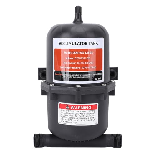 ACOGEDO Mini -Druck 0,75 L Konstante Druck Merkmal für RV -Bootsanhänger 125psi Maximale Kapazität von ACOGEDO