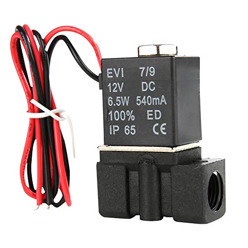 ACOGEDO NC Electric Magnet Ventil 1/4 "NPT 2 -Wege -Kompaktkonstruktion für Luft-, Inertgas-, Flüssig und Wasserregelung, Normalerweise Geschlossen, DC12V Kunststoffkonstruktion ACOGEDO NC Electric Magnet Ventil 1/4 "NPT 2 -Wege -Kompaktkonstruktion für Luft-, Inertgas-, Flüssig und Wasserregelung, Normalerweise Geschlossen, DC12V Kunststoffkonstruktion von ACOGEDO