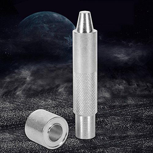 ACOGEDO Premium Ötenpunschstempel -Werkzeug für Lederhandwerk mit Komfortables Griff 150#4mm Grommet Puncher Ideal für Präzisionslöcher in Leder und Stoff (1200#) von ACOGEDO