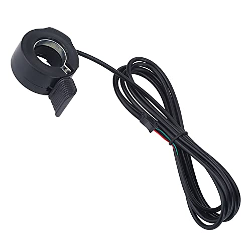 ACOGEDO Speed ​​Control Thumb Grosss-Gas für und Scooter | 3 Drähte, 1,6 M Kabel | Passt 22,5 Mm Lenker | Kompatibilität des Linken oder Rechten Griffs von ACOGEDO