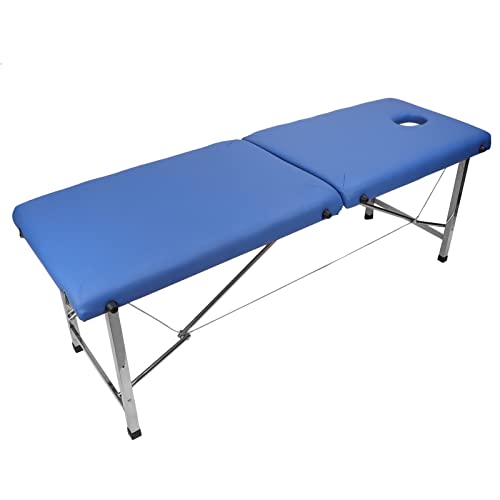 ACOGEDO Tragbare Einstellbare Heimmassage -Tisch Faltbares Spa -Bett für den Salongebrauch in Blau ACOGEDO Tragbare Einstellbare Heimmassage -Tisch Faltbares Spa -Bett für den Salongebrauch in Blau von ACOGEDO