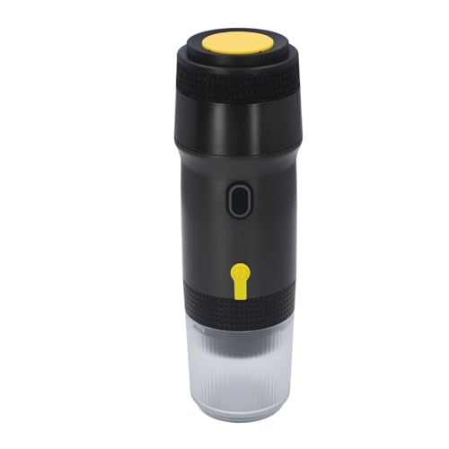 ACOGEDO Tragbare Kaffeemaschine, Tragbare Kaffeemaschine Schnelle Heizung Easy Pod Coffee Maker Automatische Kaffeemaschine Clean 20 Bar USB Auto Ladegerät Elektrische von ACOGEDO