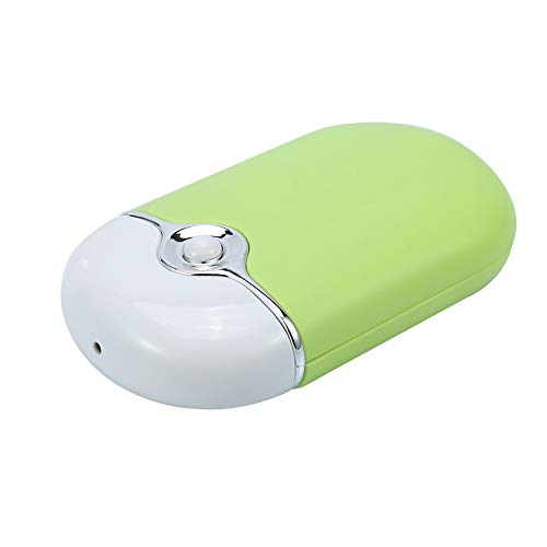 ACOGEDO USB-Mini-Lüfter für eine Schnelle Trockene Wimpernerweiterung, Verbesserte Kühlung mit Klimaanlagenfunktion, Rosa, Tragbar und Wiederaufladbar für den Komfort für den Fall (GREEN) von ACOGEDO