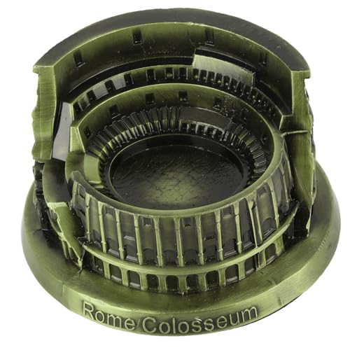 ACOGEDO Vintage Roman Colosseum Model Miniature - Exquisite Römische Kolosseum Kunsthandwerk für Büro- und Wohnkultur Colosseum Desktop Orament für Schlafzimmer und Wohnräume von ACOGEDO
