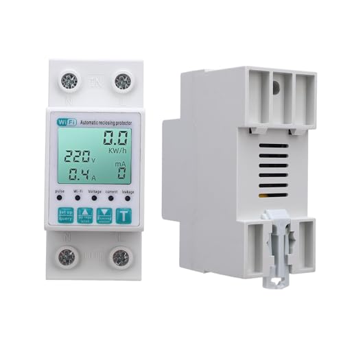 ACOGEDO WiFi Smart Energy Messgerät Multifunktional Over Unter Spannungsstrom -Leckageschutz für den Heimgebrauch von ACOGEDO