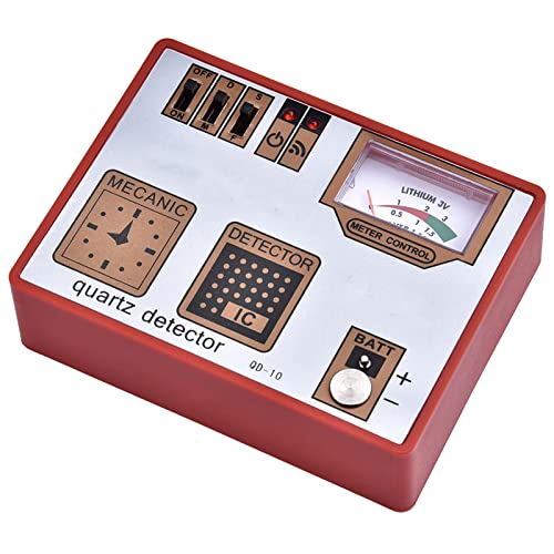 Effizienter Uhren -DeMagnetizer mit Einstellbarer Geschwindigkeit | Multifunktionszeitgraphen & Quartz Tester | Battery & Pulse Tester für Uhren | Mechanische und Quarzkompatibilität von ACOGEDO