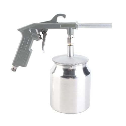 Sandblaster Luftsandstrahlwerkzeug mit 750 -cm3 -Aluminium Topf und Einfachem Grip Actuator Griff für Vielseitige Sandstrahlen, Polieren und Rostentfernung von ACOGEDO