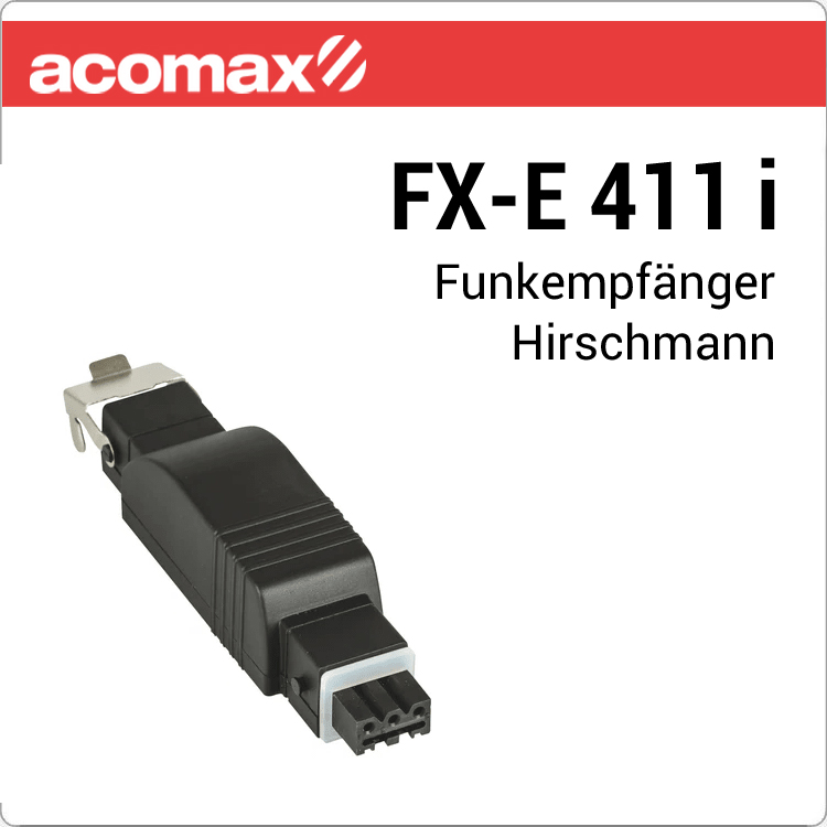 FX-E 411 i ACOMAX Funkempfänger Hirschmannstecker FX-E 411 i ACOMAX Funkempfänger Hirschmannstecker von ACOMAX