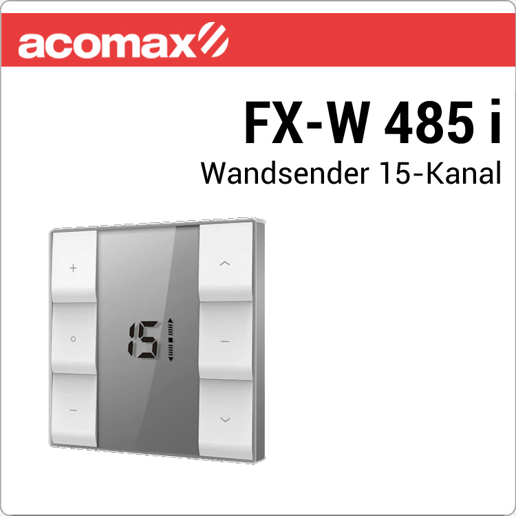 FX-W 485 i ACOMAX Funk-Wandsender 15-Kanal von ACOMAX
