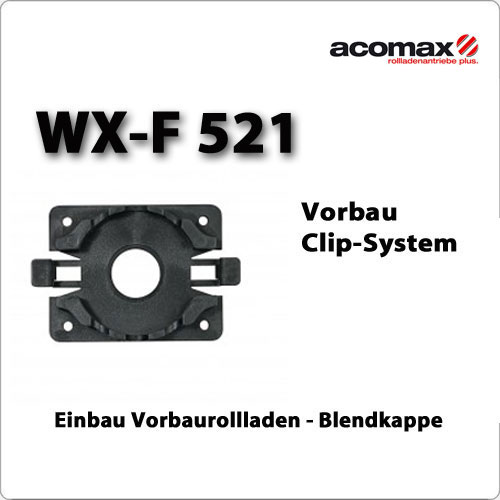 WX-F 521 Clip Motorlager von ACOMAX