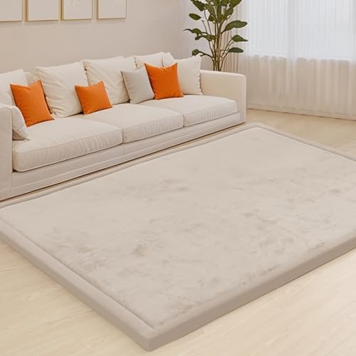 ACOMOPACK Baby-Spielmatte für den Boden, 3,3 cm dicker Memory-Schaum-Teppich für Wohnzimmer, weicher Samt, Krabbeln mit rutschfester Unterseite, für Kinder, Kleinkinder, 200 x 400 cm, Bauchdecke, Yoga ACOMOPACK Baby-Spielmatte für den Boden, 3,3 cm dicker Memory-Schaum-Teppich für Wohnzimmer, weicher Samt, Krabbeln mit rutschfester Unterseite, für Kinder, Kleinkinder, 200 x 400 cm, Bauchdecke, Yoga von ACOMOPACK