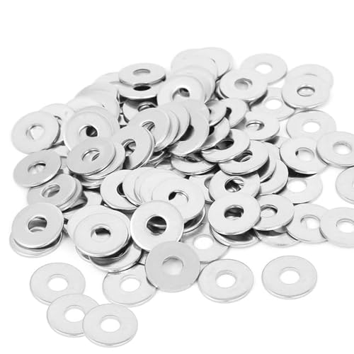 150 Stück Unterlegscheiben Set, M5 groß Unterlegscheiben, Beilagscheiben Edelstahl M5x15, Karosseriescheiben, Flach Sicherungsscheiben, für Schrauben Muttern Gewindestange Flat Washers 150 Stück Unterlegscheiben Set, M5 groß Unterlegscheiben, Beilagscheiben Edelstahl M5x15, Karosseriescheiben, Flach Sicherungsscheiben, für Schrauben Muttern Gewindestange Flat Washers von ACONDE