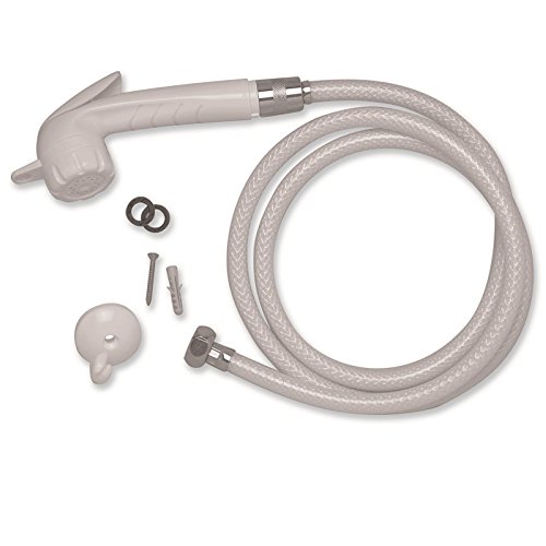 acquastilla 104826 Handbrause A Button weiß mit Schlauch acquastilla 104826 Handbrause A Button weiß mit Schlauch von ACQUASTILLA