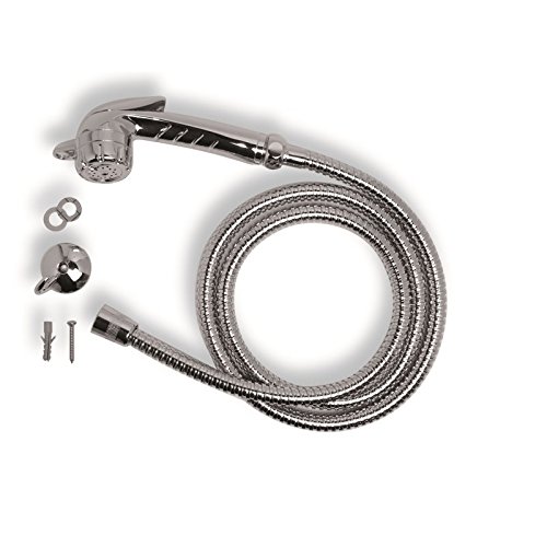 acquastilla 115765 Handbrause A Button Chrom mit Schlauch von ACQUASTILLA