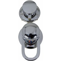 Acquavapore - Ersatz-Armatur Einhebelmischer 3 fach Umschalter Dusche D10 9cm von ACQUAVAPORE