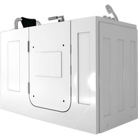 Acquavapore - Sitzbadewanne Senioren Wanne Sitzwanne mit Tür S07-TH-A-L 76x140cm von ACQUAVAPORE