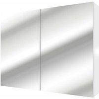 Acquavapore - Spiegelschrank, Badspiegel, Badezimmer Spiegel City 100cm weiß nein ohne LED-Beleuchtung Acquavapore - Spiegelschrank, Badspiegel, Badezimmer Spiegel City 100cm weiß nein ohne LED-Beleuchtung von ACQUAVAPORE