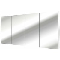 Acquavapore - Spiegelschrank, Badspiegel, Badezimmer Spiegel City 160cm weiß ja mit 2x 5W led / 1x Energiebox von ACQUAVAPORE