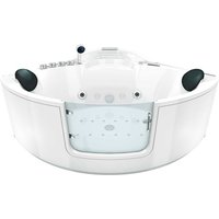 Whirlpool Pool Badewanne Eckwanne Wanne W60H-TH 140x140cm mit Tür Walk-in-Pool passive Schlauch-Reinigung Whirlpool Pool Badewanne Eckwanne Wanne W60H-TH 140x140cm mit Tür Walk-in-Pool passive Schlauch-Reinigung von ACQUAVAPORE