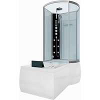 Acquavapore - Whirlpool Wanne Duschtempel Dusche Duschkabine K50-L03-WP 170x100 cm ohne 2K Scheiben Versiegelung von ACQUAVAPORE