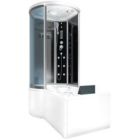 Acquavapore - Whirlpool Wanne Duschtempel Dusche Duschkabine K55-R31-WP 100x170 cm ohne 2K Scheiben Versiegelung Acquavapore - Whirlpool Wanne Duschtempel Dusche Duschkabine K55-R31-WP 100x170 cm ohne 2K Scheiben Versiegelung von ACQUAVAPORE