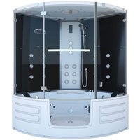 Dampfdusche Whirlpool Dusche Duschkabine K70-SW-TH-EC 150x150cm 2K Scheiben Versiegelung Dampfdusche Whirlpool Dusche Duschkabine K70-SW-TH-EC 150x150cm 2K Scheiben Versiegelung von ACQUAVAPORE