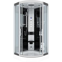 Duschkabine Komplettdusche Fertigdusche Dusche D46-03T1-EC 80x80 cm mit 2K Scheiben Versiegelung Duschkabine Komplettdusche Fertigdusche Dusche D46-03T1-EC 80x80 cm mit 2K Scheiben Versiegelung von ACQUAVAPORE
