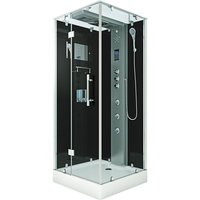 Duschkabine Komplettdusche Fertigdusche Dusche D38-23L1 100x100 cm ohne 2K Scheiben Versiegelung Duschkabine Komplettdusche Fertigdusche Dusche D38-23L1 100x100 cm ohne 2K Scheiben Versiegelung von ACQUAVAPORE