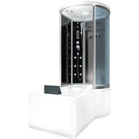 Acquavapore - Kombination Badewanne Dusche K55-L31 Duschtempel 170x100 cm von ACQUAVAPORE