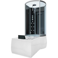 Acquavapore - Whirlpool Wanne Duschtempel Dusche Duschkabine K50-L32-WP-EC 170x100 cm mit 2K Scheiben Versiegelung Acquavapore - Whirlpool Wanne Duschtempel Dusche Duschkabine K50-L32-WP-EC 170x100 cm mit 2K Scheiben Versiegelung von ACQUAVAPORE