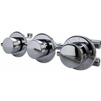 Ersatz Thermostat Armatur 3 fach Umschalter Dusche D38 10cm von ACQUAVAPORE