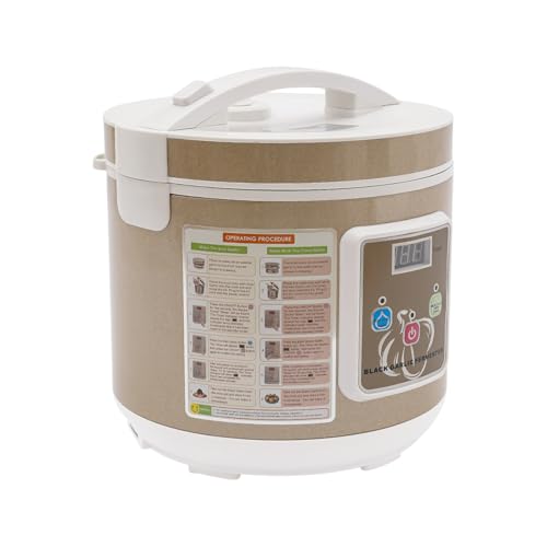 ACROSSPART 5L Schwarzer Knoblauch Fermenter Automatisch Garlic Fermentationsmaschine Elektrischer Schwarzer Garlic Maschine Knoblauchfermenter mit Großem Fassungsvermögen von ACROSSPART