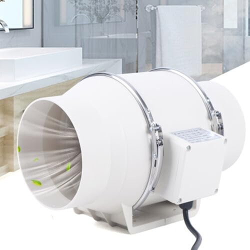 ACROSSPART Abluftventilator Regelbar Rohrventilator 150 mm Rohrlüfter Inline Kanalventilator Rohrventilator für Heizung Kühlung Booster Wachstumszelte Hydrokulturen Belüftung. ACROSSPART Abluftventilator Regelbar Rohrventilator 150 mm Rohrlüfter Inline Kanalventilator Rohrventilator für Heizung Kühlung Booster Wachstumszelte Hydrokulturen Belüftung. von ACROSSPART