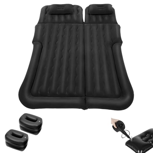ACROSSPART Auto Luftmatratze, Auto SUV Matratze mit Pumpe, Tragbare Camping Matratze, Dickere Matratze Auto Kofferraum von ACROSSPART