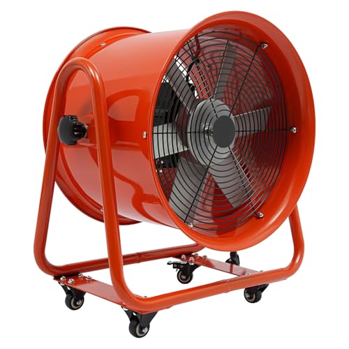 ACROSSPART Axialventilator Baulüfter Axialgebläse 75 dB Geräuscharm Industrieventilator Axialgebläse 2800U/min Tragbar Industrieventilator Ø 400 mm Bauventilator mit Räde ACROSSPART Axialventilator Baulüfter Axialgebläse 75 dB Geräuscharm Industrieventilator Axialgebläse 2800U/min Tragbar Industrieventilator Ø 400 mm Bauventilator mit Räde von ACROSSPART
