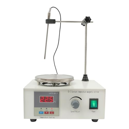 ACROSSPART Digitaler Magnetrührer Magnetic Stirrer mit Funktion zur Zeiteinstellung Magnetischer Temperaturanzeige Rührer Magnetrührer mit Heizplatte und Geschwindigkeitsanpassung ACROSSPART Digitaler Magnetrührer Magnetic Stirrer mit Funktion zur Zeiteinstellung Magnetischer Temperaturanzeige Rührer Magnetrührer mit Heizplatte und Geschwindigkeitsanpassung von ACROSSPART