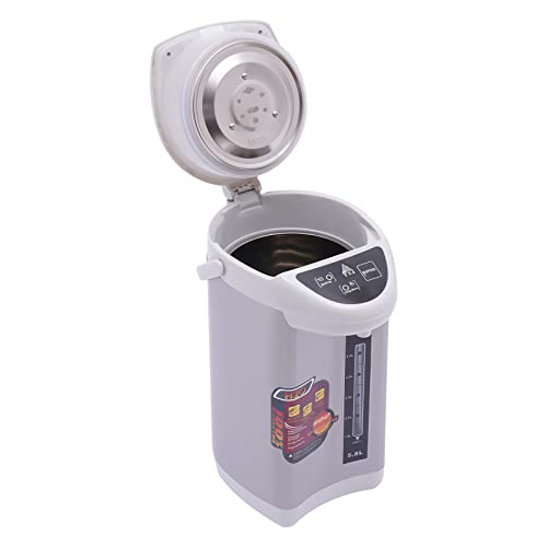 ACROSSPART Wasserkocher Edelstahl 4 Liter Elektro Thermopot Wasserkocher Heißwasserspender Thermoskanne Edelstahl Wassertank Elektrische mit Doppelwandig Warmhaltefunktion ACROSSPART Wasserkocher Edelstahl 4 Liter Elektro Thermopot Wasserkocher Heißwasserspender Thermoskanne Edelstahl Wassertank Elektrische mit Doppelwandig Warmhaltefunktion von ACROSSPART