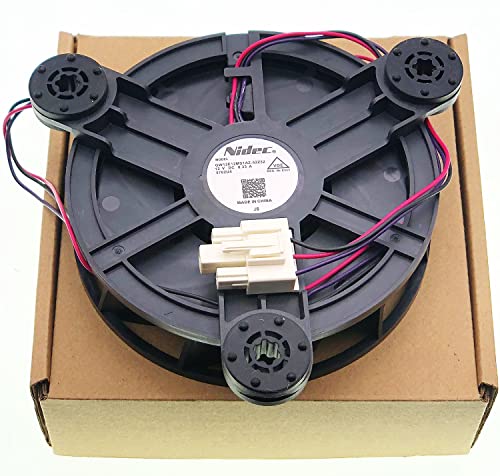 GW12E12MS1AZ-52Z32 Kühlschrank-Verdampfer-Lüftermotor DC 12V 0,33A Kühlventilator kompatibel mit Haier Kühlschrank von ACROTOR