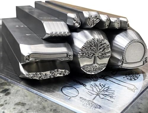 ACRSIKR Personalisierte Metalldesignstempel, Schmuckmarkierung, Armbandgravur, DIY-Metallstempelwerkzeuge von ACRSIKR