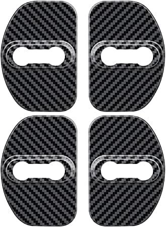 ACRUZ Türschloss Abdeckung Door Lock Cover für Porsche Panamera 2010-2016, Edelstahl Auto Türschlossabdeckung. von ACRUZ