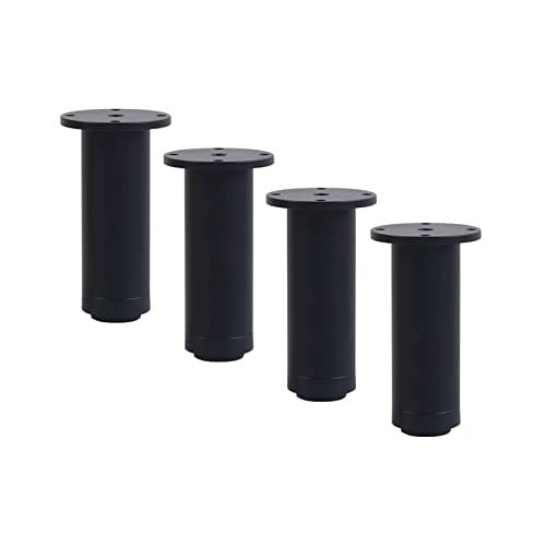 ACRaBoss 4 Stück Verstellbare Möbelfüße, Beine Aus Aluminiumlegierung, Möbelbeine Aus Metall, Sofabeine, Schreibtischbeine, Bett-, Schrank-, Couchtischbeine, Stützbeine, Schrankfüße/Black/8Cm ACRaBoss 4 Stück Verstellbare Möbelfüße, Beine Aus Aluminiumlegierung, Möbelbeine Aus Metall, Sofabeine, Schreibtischbeine, Bett-, Schrank-, Couchtischbeine, Stützbeine, Schrankfüße/Black/8Cm von ACRaBoss