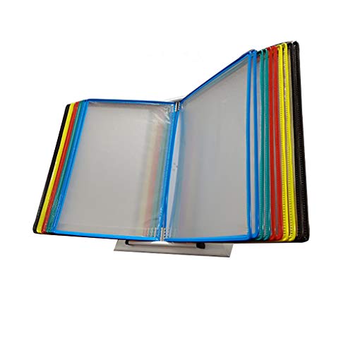 ACRaBoss An Der Wand Montiertes Poster-Flipbook-Display, An Der Wand Montierter Aktenhalter-Desktop Oder An Der Wand Montierter Displayständer Mit Einstellbarer Neigung 32 * 23 cm/32 * 23Cm von ACRaBoss
