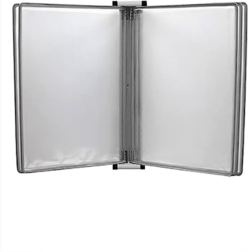 ACRaBoss An Der Wand Montiertes Poster-Flipbook-Display, Flipchart-Ständer Im A4-Format, Magnetischer, An Der Wand Montierter Display-Aktenhalter, 13 X 9 X 1,57 Zoll/Grey von ACRaBoss
