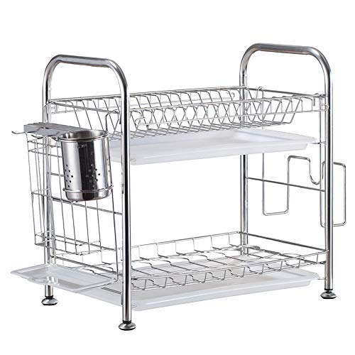ACRaBoss Geschirrständer 304 Edelstaküchenabtropfgestell Einfache Montage Tragendes, Starkes Geschirr-Disc-Aufbewahrungsregal Für Aufbewahrungsboxen/Complete Set Rack ACRaBoss Geschirrständer 304 Edelstaküchenabtropfgestell Einfache Montage Tragendes, Starkes Geschirr-Disc-Aufbewahrungsregal Für Aufbewahrungsboxen/Complete Set Rack von ACRaBoss