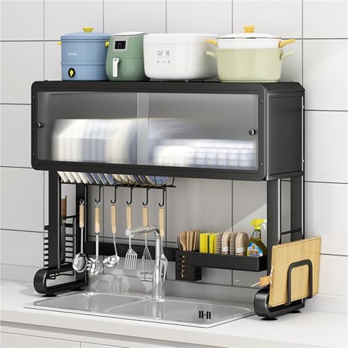 ACRaBoss Multifunktionales Aufbewahrungsregal Für Die Küchenspüle – 26-Zoll-Schüsselabtropfgestell Mit Staubabweisendem Design Für Effizientes Ordnen Und Trocknen Von Geschirr, Platzsparendes Küchenzu ACRaBoss Multifunktionales Aufbewahrungsregal Für Die Küchenspüle – 26-Zoll-Schüsselabtropfgestell Mit Staubabweisendem Design Für Effizientes Ordnen Und Trocknen Von Geschirr, Platzsparendes Küchenzu von ACRaBoss