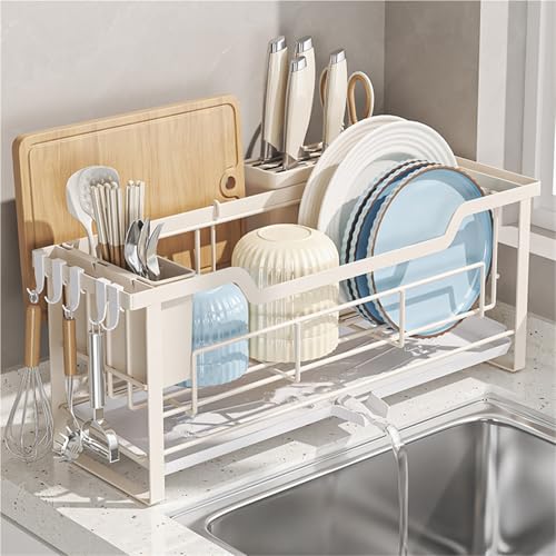ACRaBoss Um 360° Drehbares, Kompaktes Abtropfgestell, Skalierbares Abtropfgestell Mit Verstellbarem Ablaufstutzen, Multifunktionaler Küchenspülen-Organizer Für Platzsparende Verwendung Auf Der Arbeits von ACRaBoss