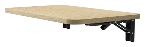 ACRaBoss Wandmontierter Klapptisch, Multifunktionaler Klapptisch Für Heimbüros, Waschküchen Und Arbeitszimmer In Engen Räumen/Buff/60 * 40Cm(23.6 * 15.7In) von ACRaBoss