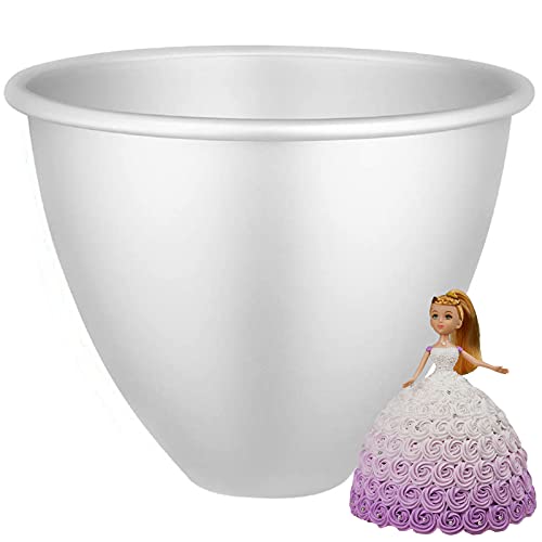 ACSWBRT Puppen-Kuchenform aus Aluminium, 12,5 x 11,3 cm, eloxiert, tief, aus Seidenmusselin, Kuchenform, Puppenform, Puppenform, Puppenform, Puppenform, Backform, Pudding, runder Boden, für Kuchen ACSWBRT Puppen-Kuchenform aus Aluminium, 12,5 x 11,3 cm, eloxiert, tief, aus Seidenmusselin, Kuchenform, Puppenform, Puppenform, Puppenform, Puppenform, Backform, Pudding, runder Boden, für Kuchen von ACSWBRT